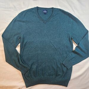 Old Navy Mens Green V-Neck Long Sleeve Sweater Size Small